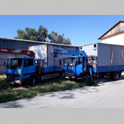 Перевозка контейнеров, бытовок манипулятором